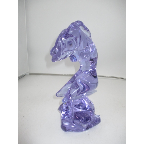 353 - Renato Anatra Murano Glass Sculpture of a Woman, 29cm