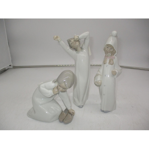 405 - Three Lladro Figures of Children