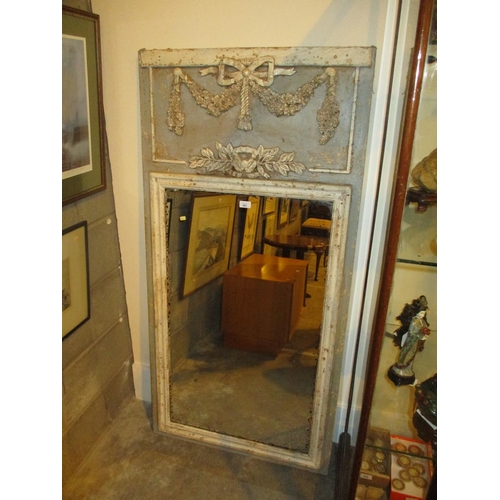 481 - Large Shabby Chic Wall Mirror, 150x75cm