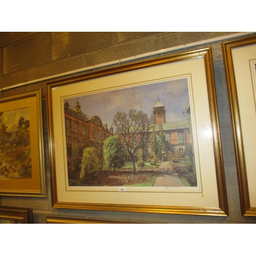 504 - James McIntosh Patrick, Signed Print, University of Dundee Geddes Quadrangle, 76/500