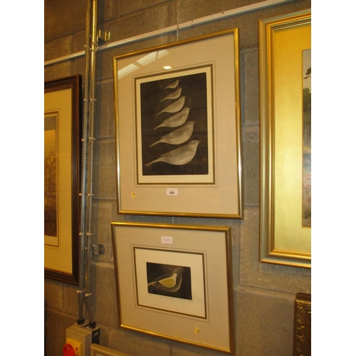 509 - Donald Mackenzie, Two Signed Prints, A Dream of Birds Dreaming and Bird within a Bird