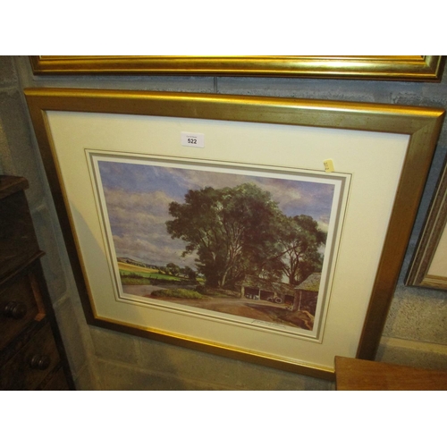 522 - James McIntosh Patrick, Signed Print, Farm Scene, 613/850