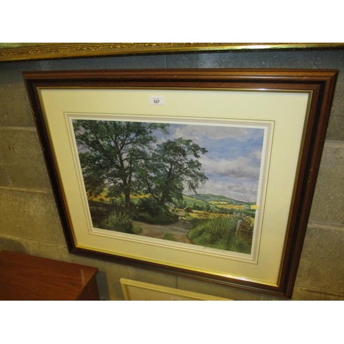 527 - James McIntosh Patrick, Signed Print, Country Lane, 500/850