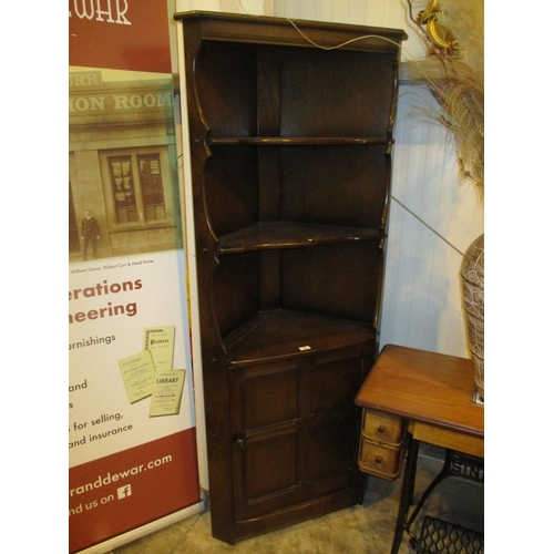 564 - Ercol Corner Cabinet