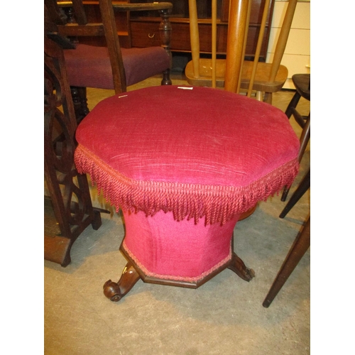 601 - Victorian Box Stool