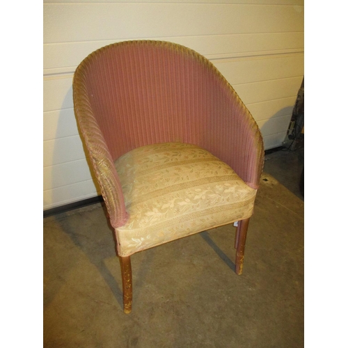 646 - Lloyd Loom Bedroom Chair