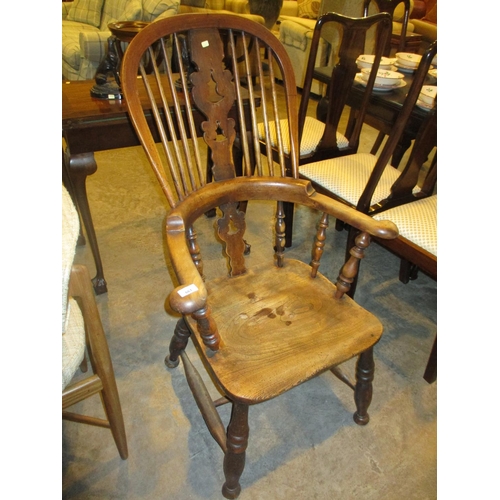 661 - Victorian Elm Seat Windsor Chair