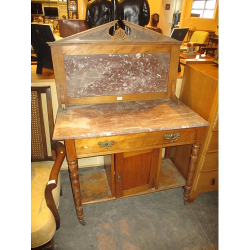 683 - Victorian Marble Top Washstand, 92cm