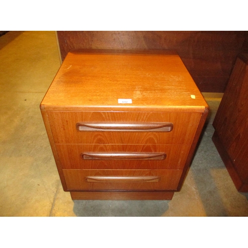 692 - G Plan Teak Bedside Chest, 48cm