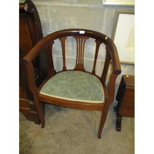 701 - 1920's Mahogany Occasional Chair