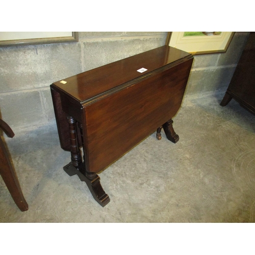 702 - Late Victorian Mahogany Sutherland Table, made in Calcutta