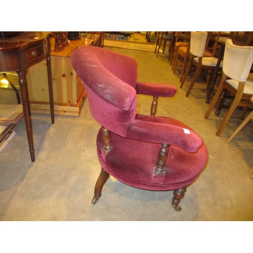 609 - Victorian Parlour Chair