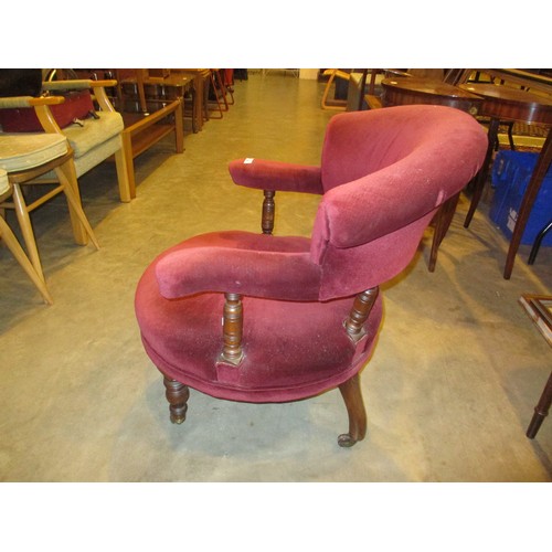 609 - Victorian Parlour Chair