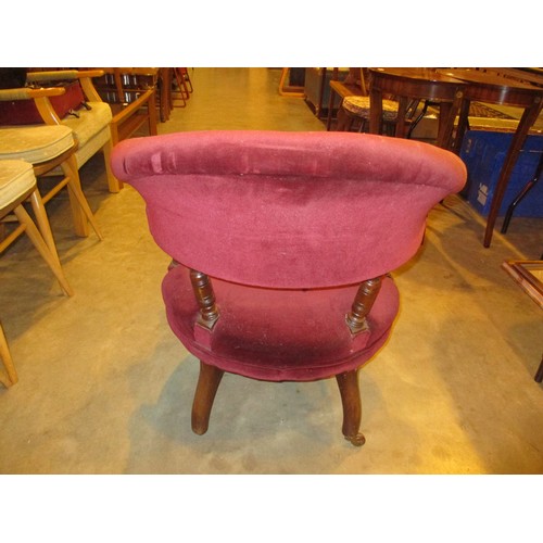 609 - Victorian Parlour Chair