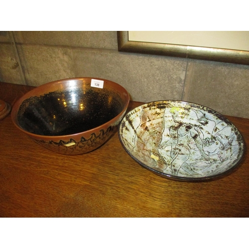 138 - Two Studio Pottery Bowls