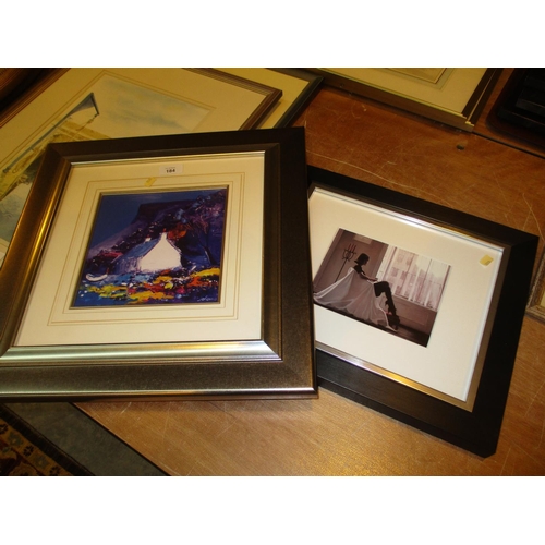 184 - Jolomo and Vettriano Prints