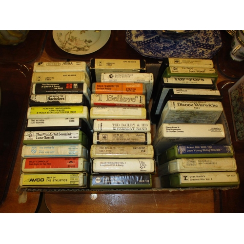 232 - Box of 8 Track Cassettes