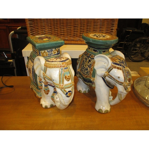 270 - Two Elephant Stools