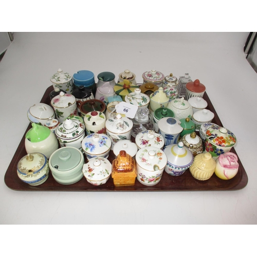 66 - Collection of Jam Pots etc