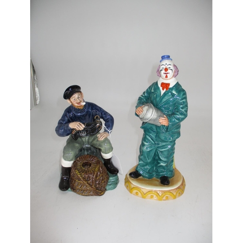 318 - Royal Doulton The Lobster Man HN2317 and Will He Wont He HN3275