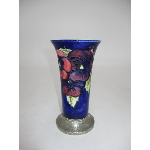 Moorcroft Tudric Poppies Vase No. 01301, 16cm
