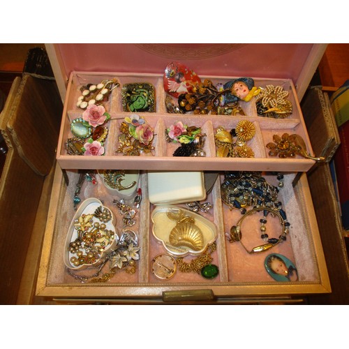 244 - Three Jewel Boxes of Jewellery