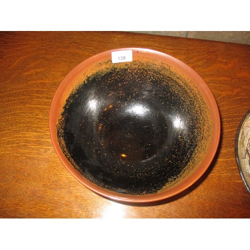 138 - Two Studio Pottery Bowls