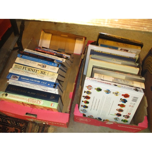 70 - Two Boxes of Antiques Reference Books etc