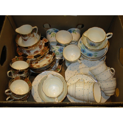 110 - Royal Stafford Polka Dot Tea Set and 2 Other Tea Sets