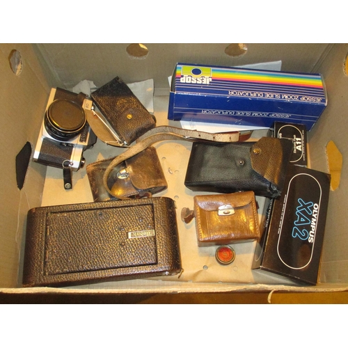 111 - Box of Kodak, Chinon and Other Cameras