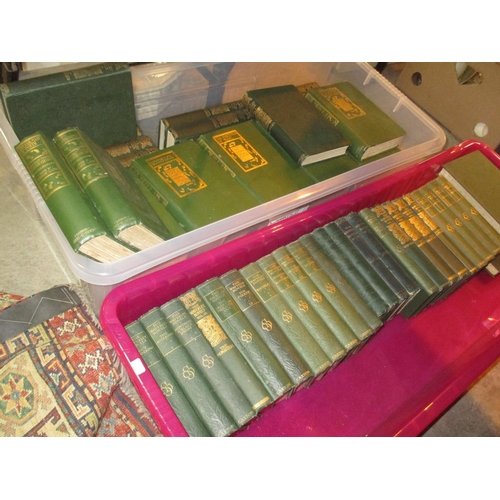 121 - Two Boxes of Waverley Novels including The Border Edition and The Melrose Edition