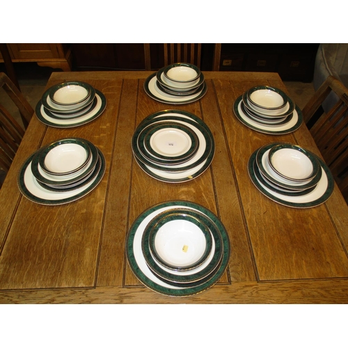 173 - Wedgewood Aegean 47 Piece Dinner Service