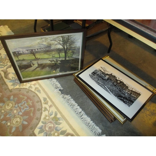 56 - James McIntosh Patrick, Signed Print, The Tay Bridge From My Studio Window, along with Other Picture... 