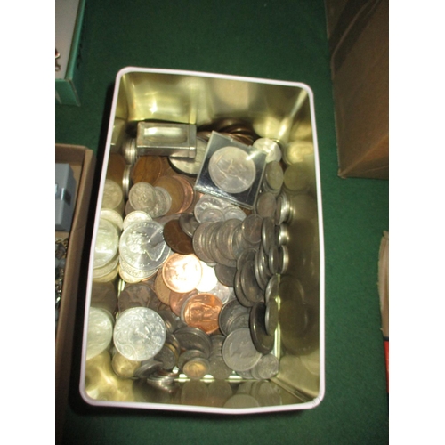 526 - Tin of GB Coins