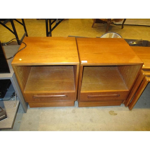 637 - Pair of G Plan Teak Bedside Tables