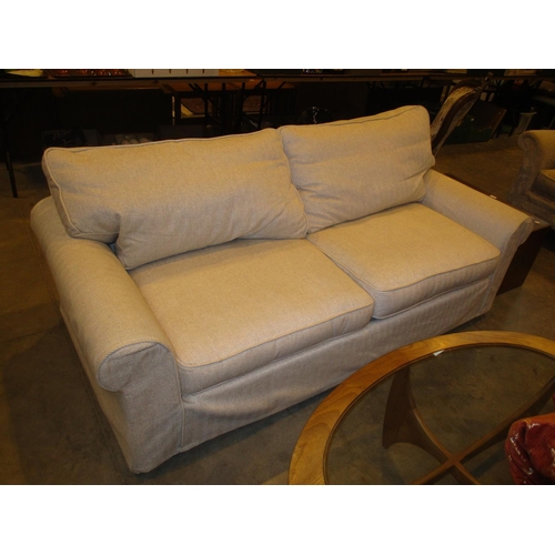 642 - Leith Sofa Workshop Metal Action Bed Settee and 2 Seat Settee