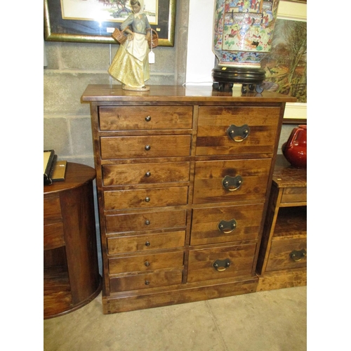 736 - Laura Ashley Chest of 12 Drawers, 87cm