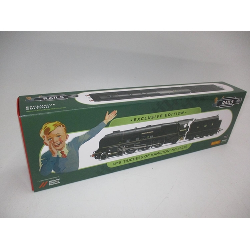 235 - R3597 Hornby LMS Coronation Class Loco Duchess of Hamilton