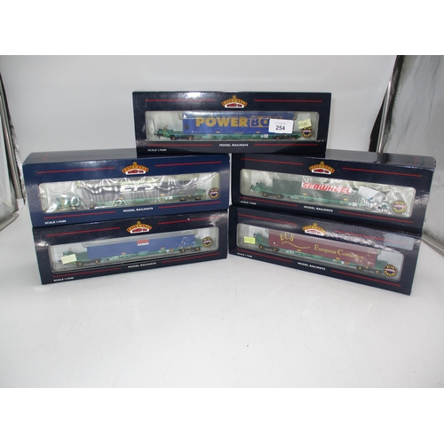 254 - Five Sets of Bachmann Intermodal and Containers