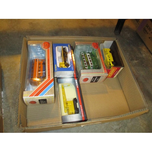 182C - Box of Model Buses and Cars