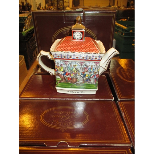 320 - Eight Sadler Classic Collection Teapots