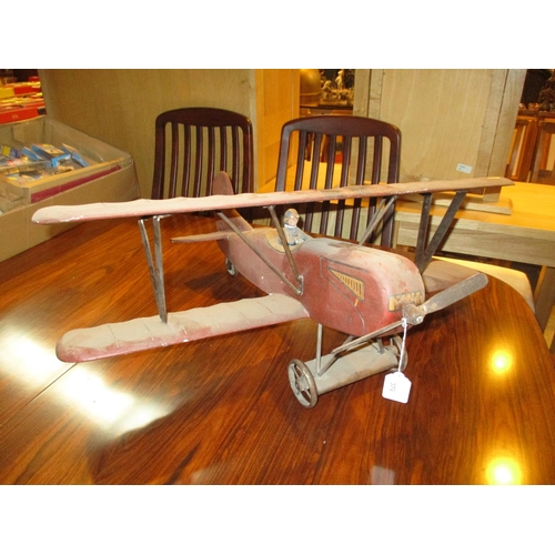 370 - Wooden Model Bi-Plane