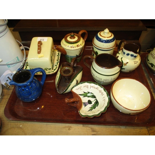 413 - Collection of Torquay and Devon Mottowares