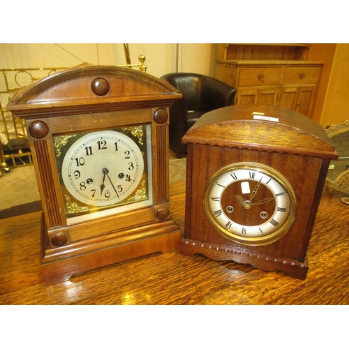 479 - Victorian Mantel Clock and Another