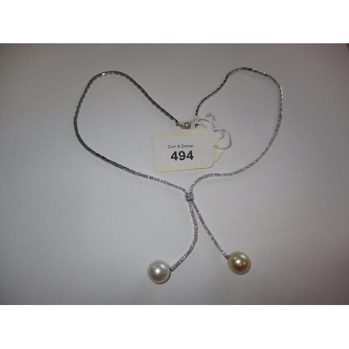 494 - Diamond Set Necklace