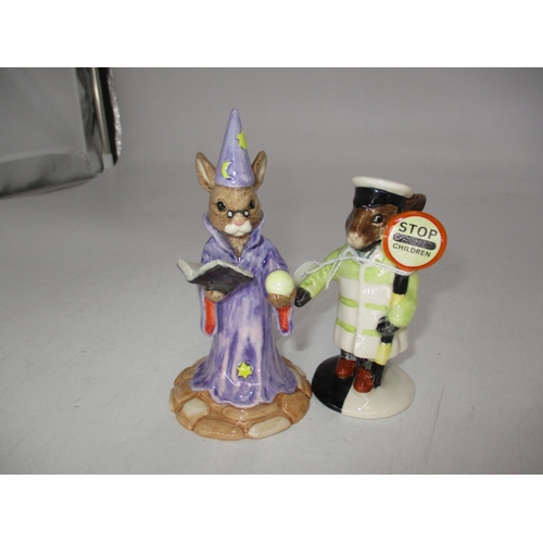 529 - Two Royal Doulton Bunnykins Figures DB65 1988 Catalogue Value £120, DB168 1997 with Certificate Cata... 