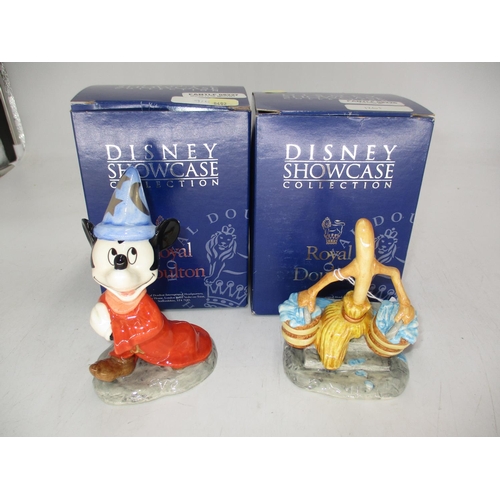 537 - Two Royal Doulton Disney Showcase Collection Figures FAN1 and FAN2