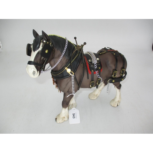 543 - Beswick Shire Horse