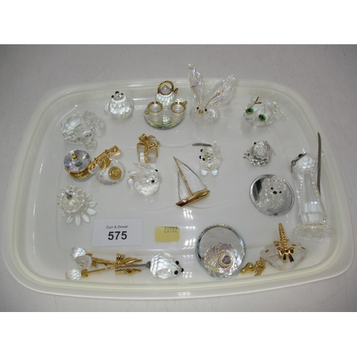 575 - Collection of Swarovski Ornaments etc