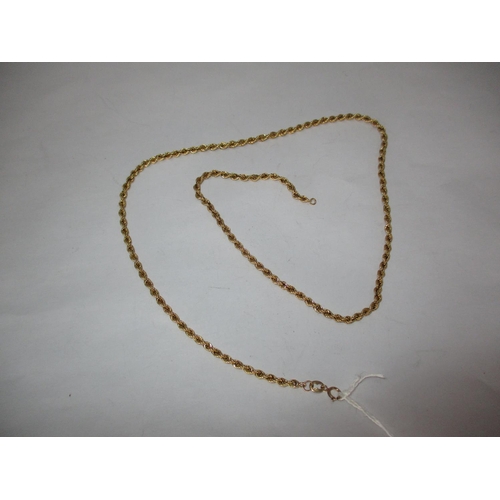 579 - 9ct Gold Necklace, broken, 2.4g